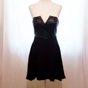 Naven Black "Bombshell" Strapless Dress Size 0